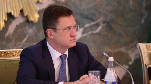 Заместитель председателя правительства РФ Александр Новак на 16-м заседании российско-иранской межправкомиссии по торгово-экономическому сотрудничеству в Грозном