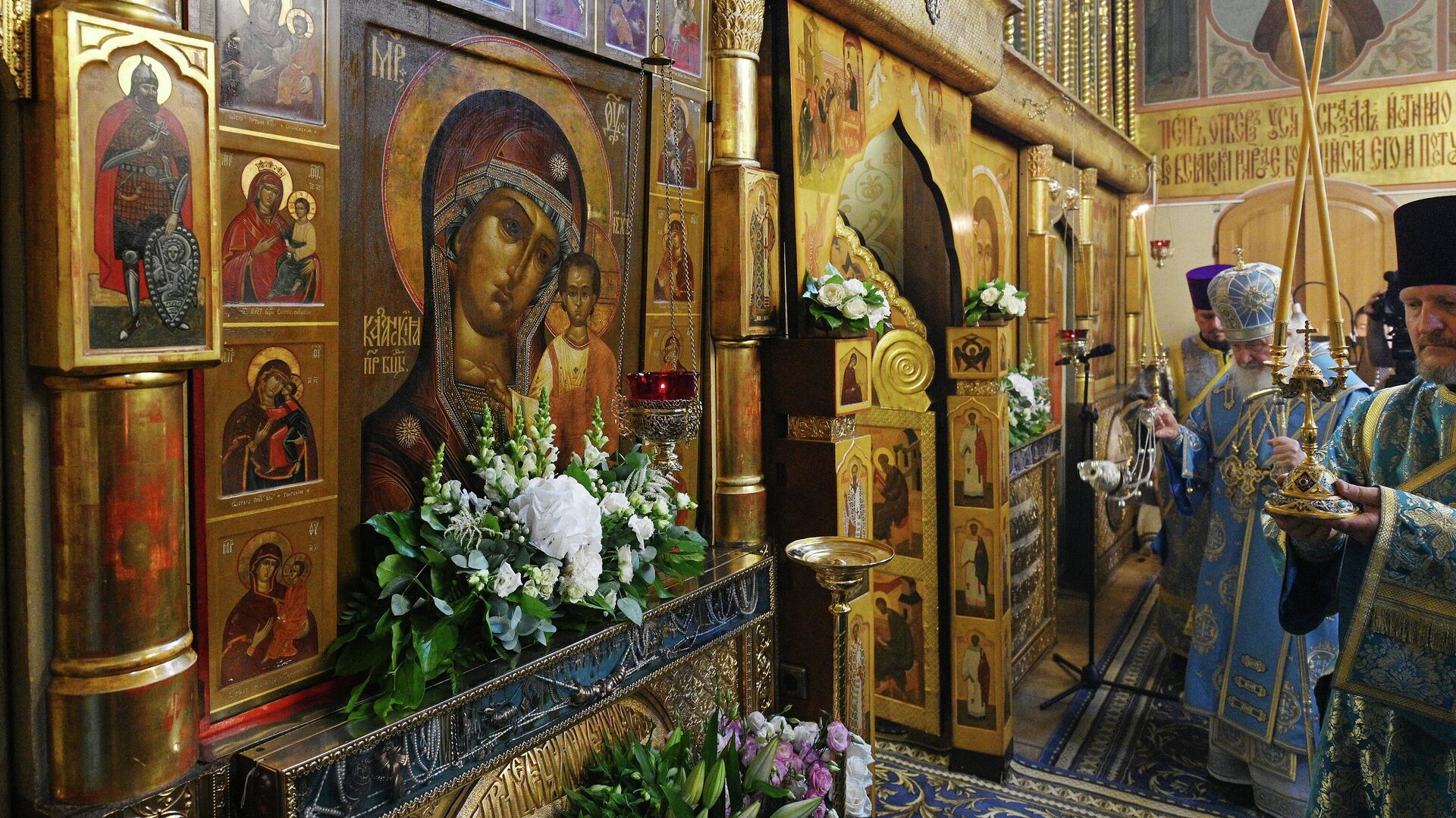 казанская икона божией матери в елоховском соборе