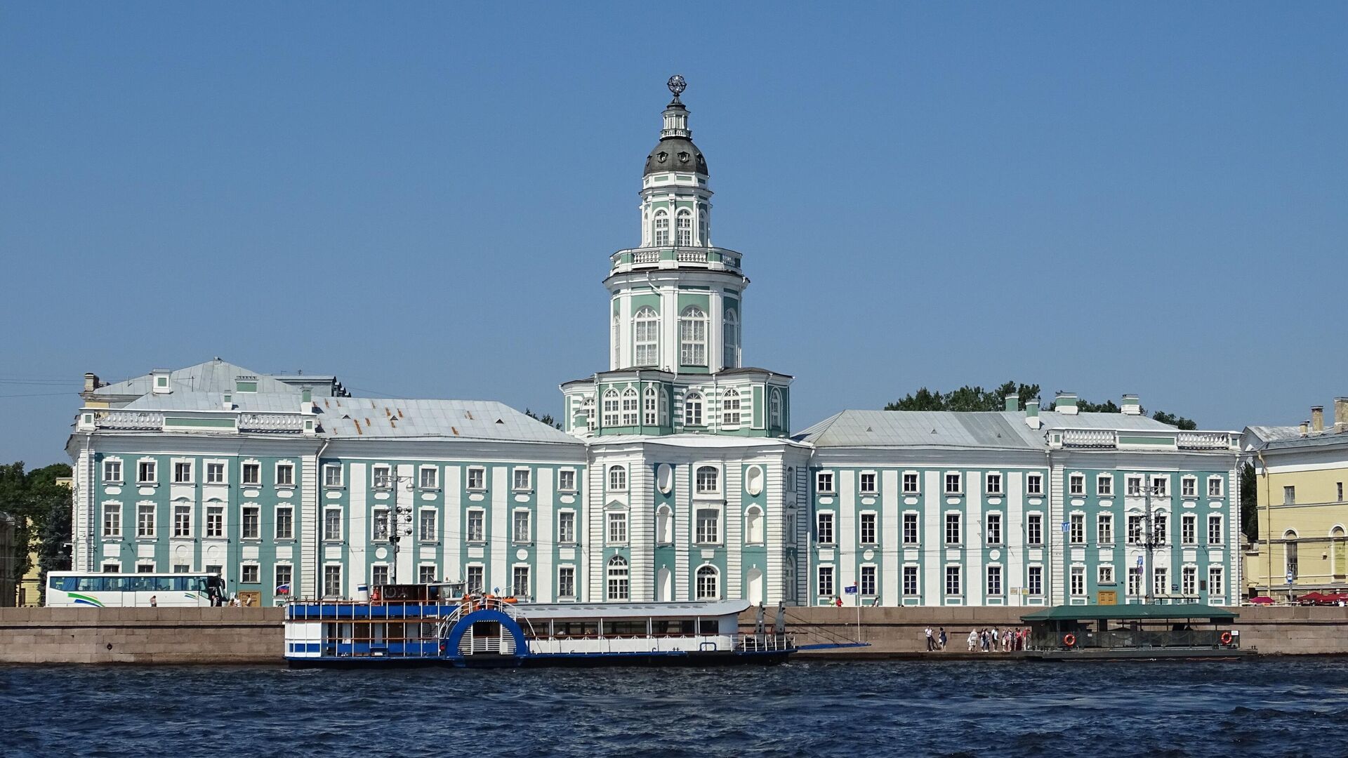 Здание Музея антропологии и этнографии имени Петра Великого (Кунсткамера) в Санкт-Петербурге - РИА Новости, 1920, 02.11.2022