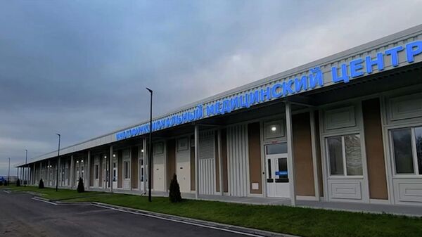 Первые пациенты посетили многофункциональный медцентр в Луганске
