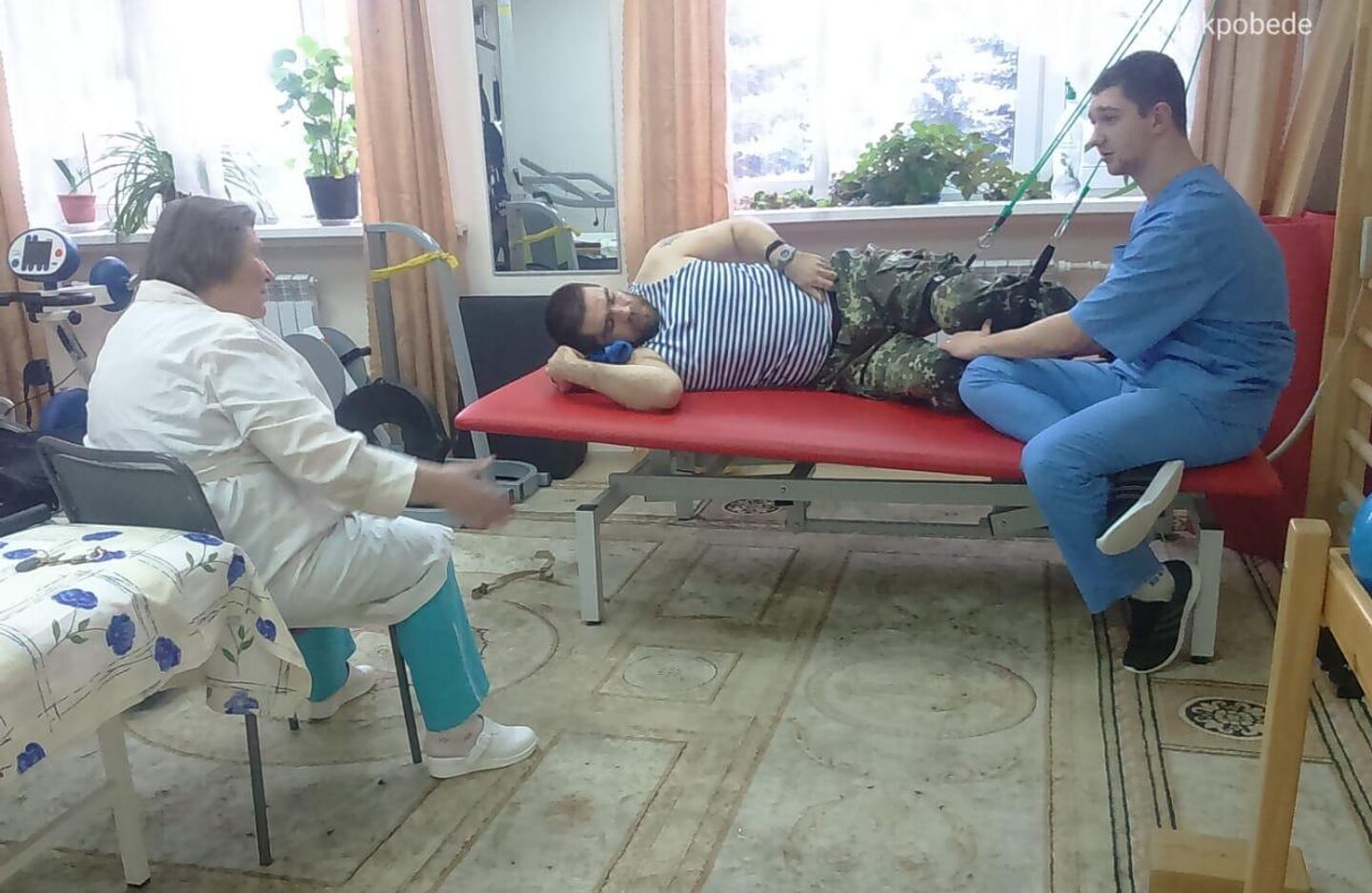 Влад в московском военном госпитале