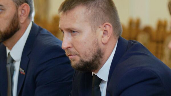 Председатель Народного Собрания ЛНР Денис Мирошниченко