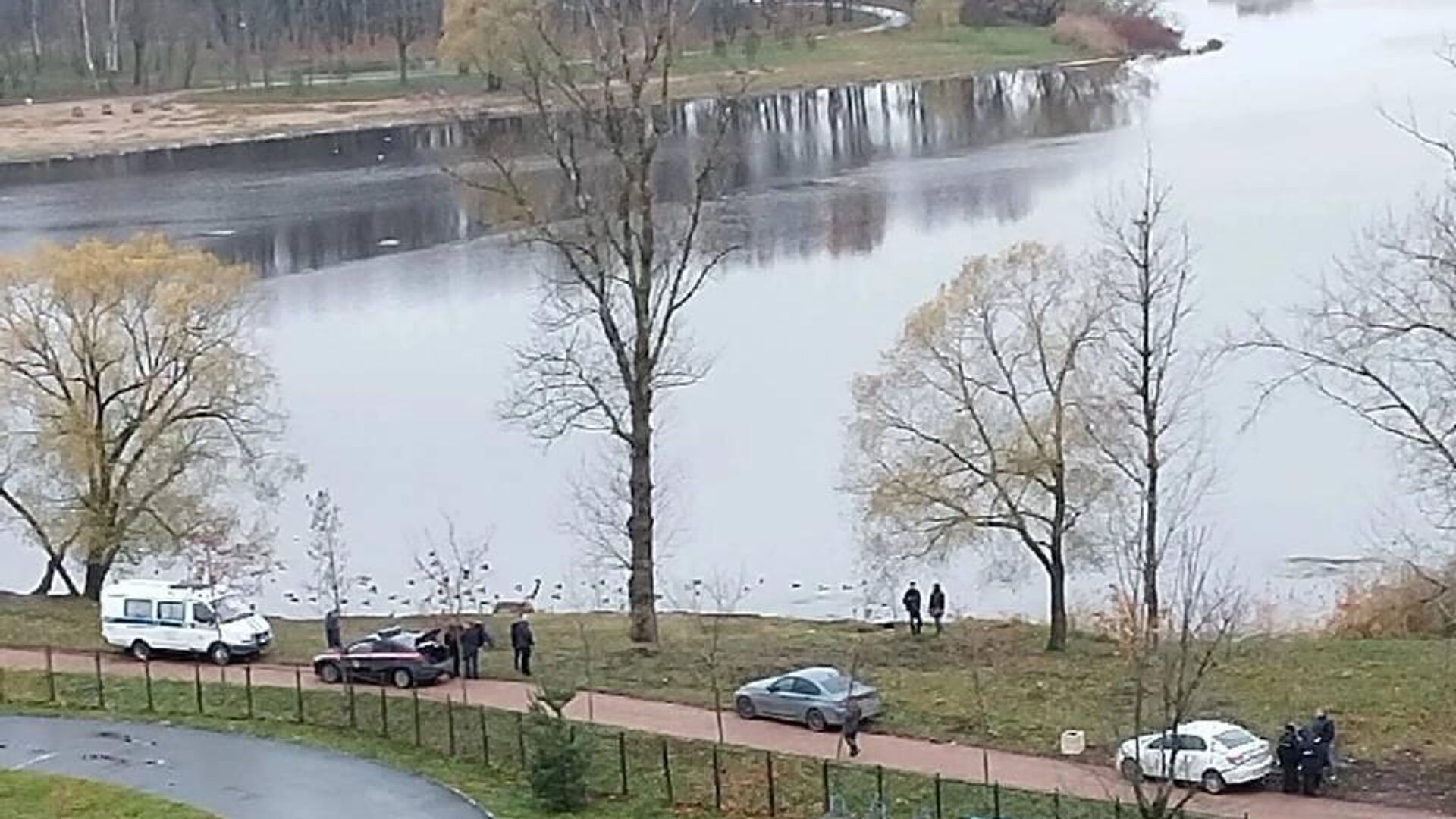 В Колпинском районе Санкт-Петербурга во время уборки акватории  реки Ижора обнаружена спортивная сумка, в которой находились части тела  - РИА Новости, 1920, 03.11.2022