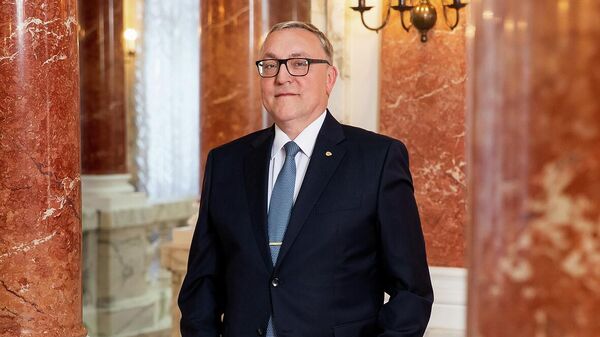 Чрезвычайный и полномочный посол России в Австрии Дмитрий Любинский