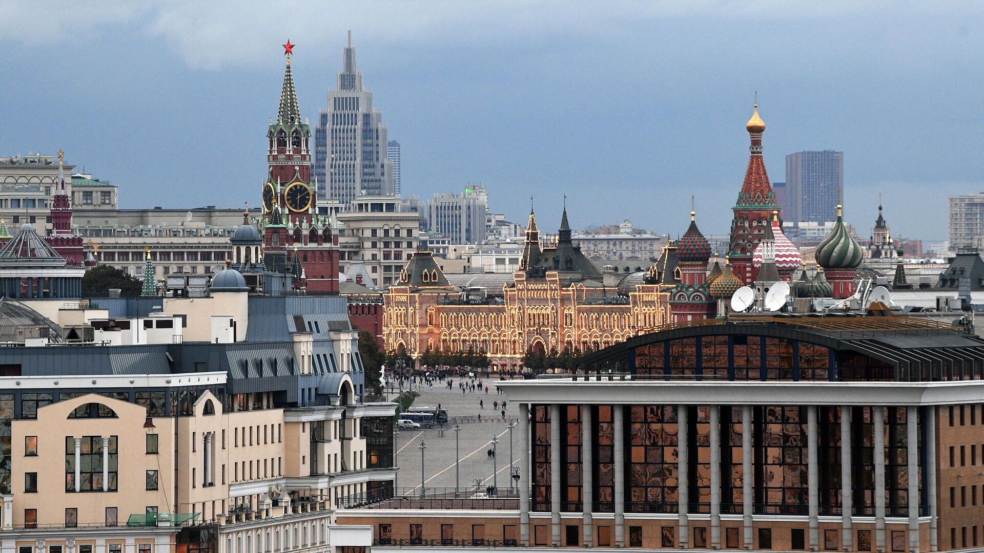 Вид на Красную Площадь в Москве - РИА Новости, 1920, 09.02.2023