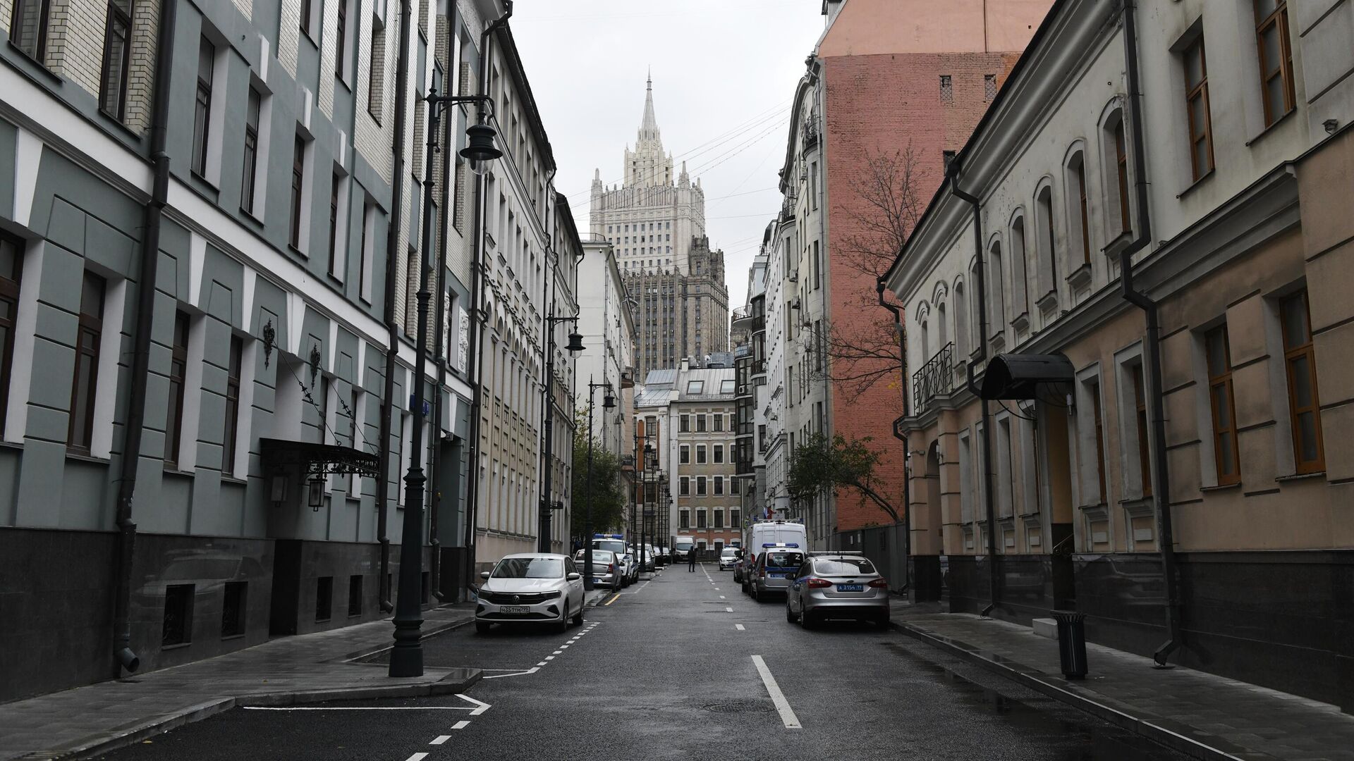 Переулок Сивцев Вражек в Москве - РИА Новости, 1920, 08.11.2022