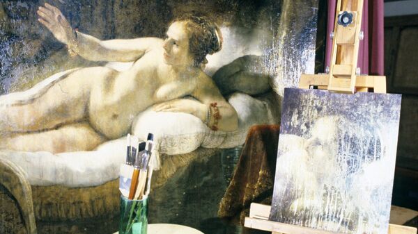 Завершился основной этап реставрации поврежденной картины Рембрандта Даная