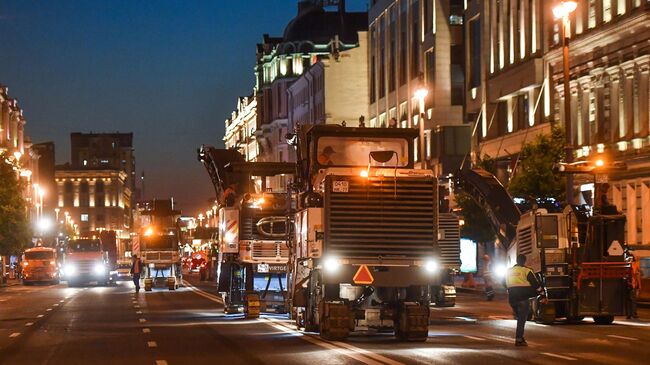 Замена асфальтобетонного покрытия в Москве