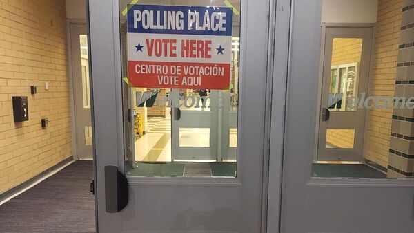 Избирательный участок для голосования на выборах в Конгресс США в штате Вирджиния
