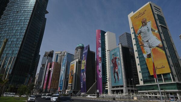 Город Доха (Катар) в преддверии старта ЧМ-2022 по футболу