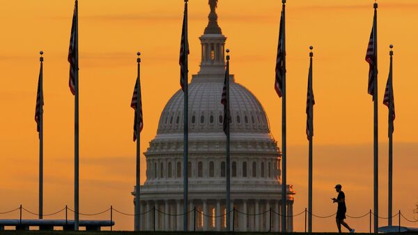 Здание Капитолия в Вашингтоне, США
