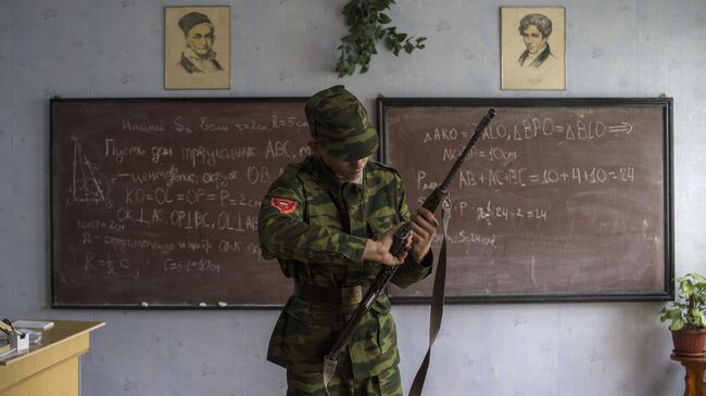 Занятия по военной подготовке