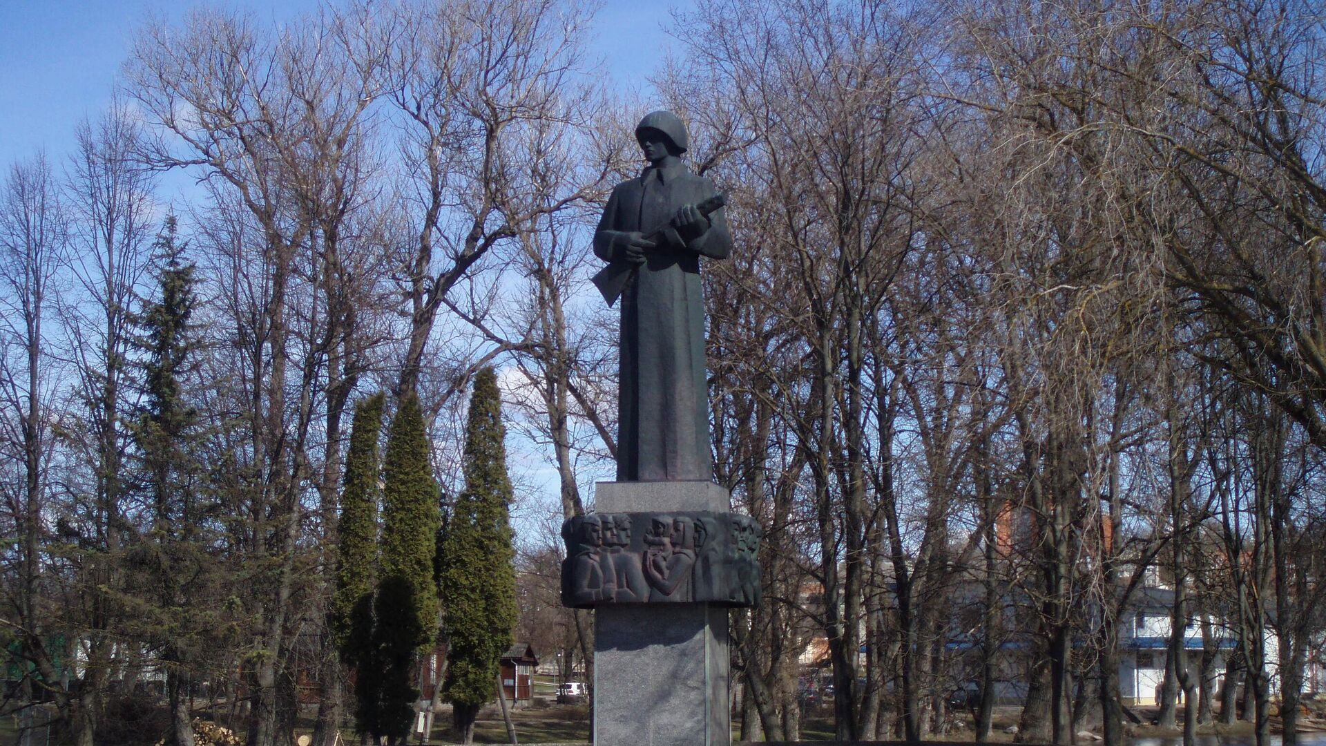 Памятник Освободителям Резекне - РИА Новости, 1920, 09.11.2022