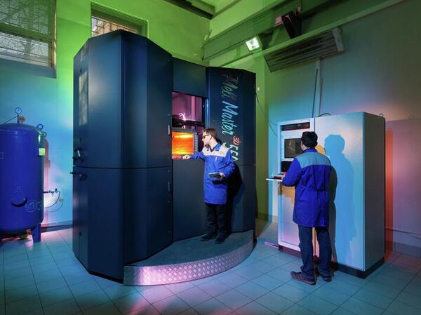 Головной образец 3D принтера MeltMaster3D для печати металлических изделий