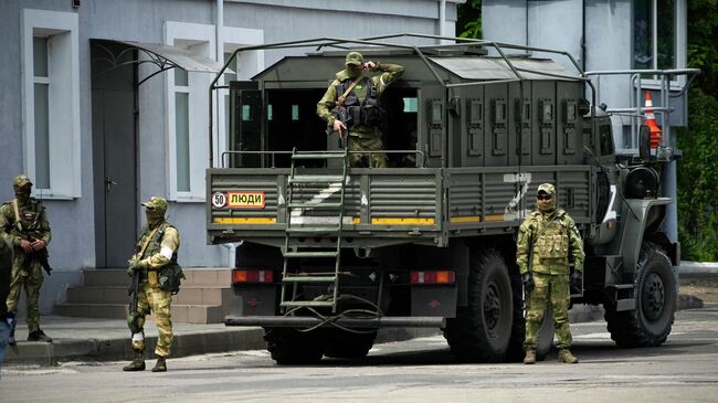 Российские военные в Херсоне