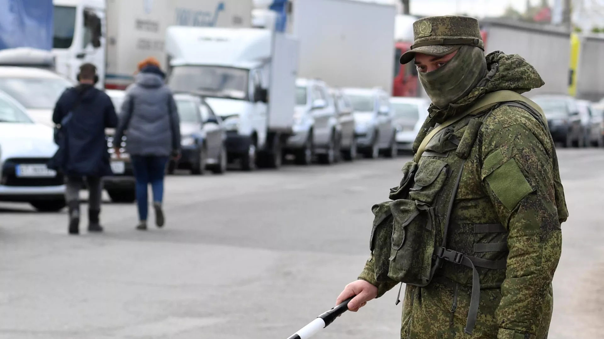 Vojenský policista v Chersonu - RIA Novosti, 1920, 11/10/2022