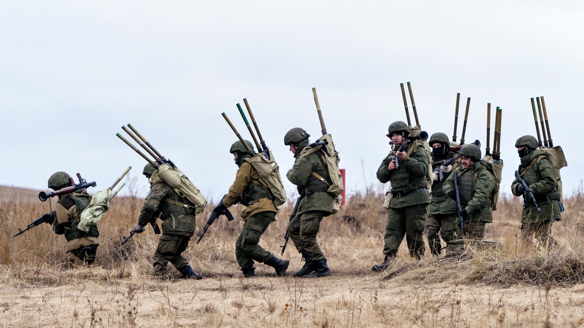 Боевая подготовка мобилизованных - РИА Новости, 1920, 26.02.2023