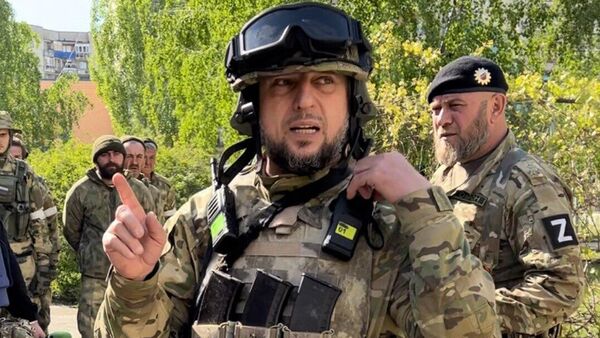 Помощник главы Чечни, командир отряда спецназа Ахмат Апты Алаудинов