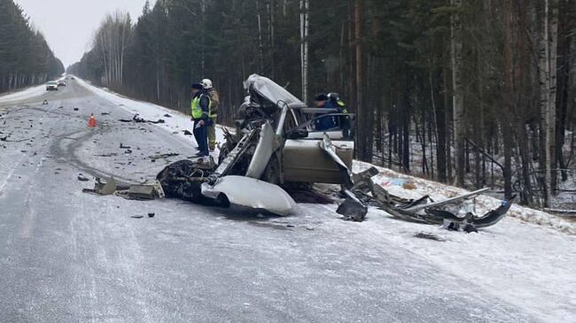 ДТП на 70-м километре автодороги Красноярск — Енисейск в Сухобузимском районе Красноярского края
