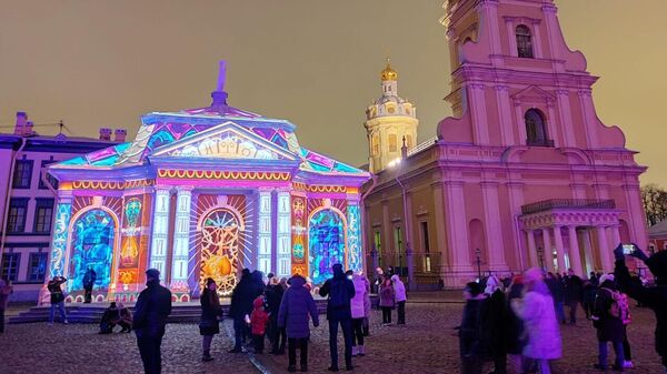 Санкт-Петербург. Фестиваль Единство и Свет в Петропавловской крепости