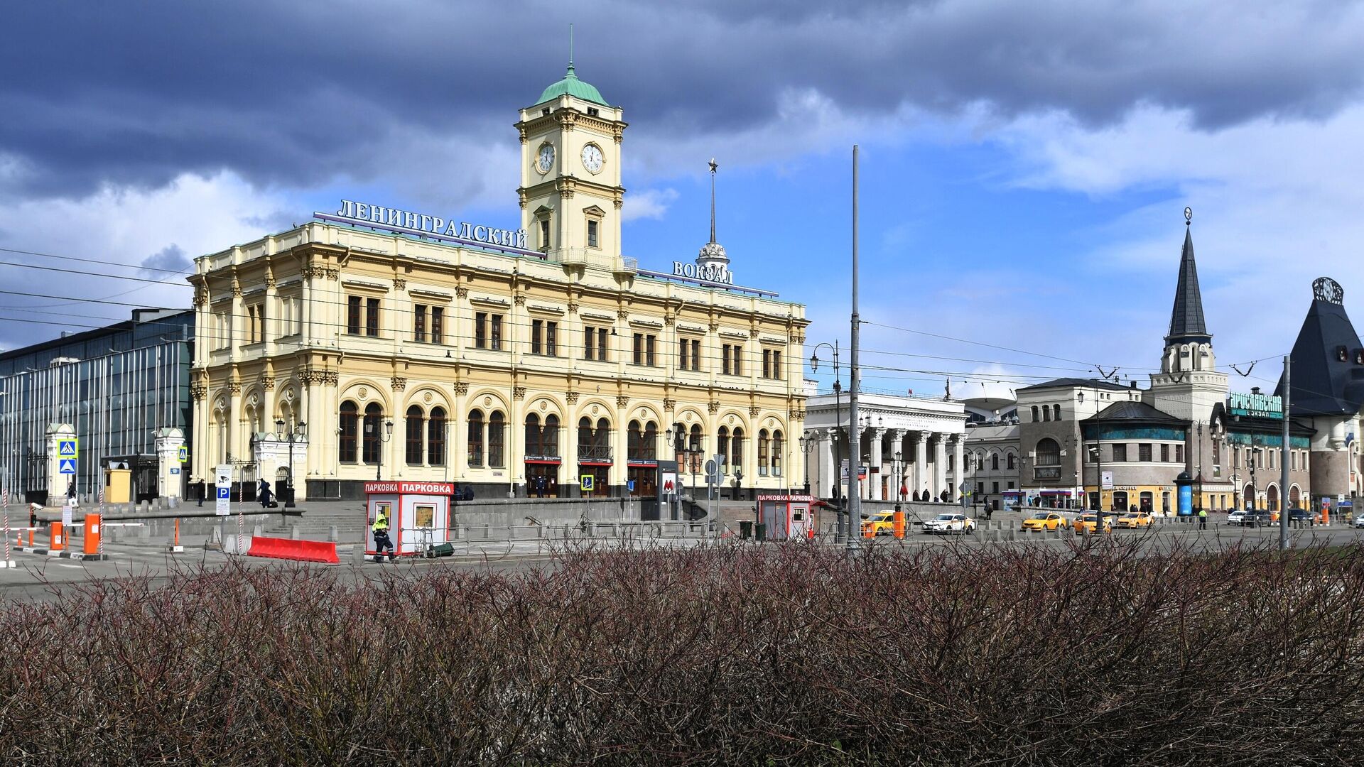 Ленинградский вокзал в Москве - РИА Новости, 1920, 13.02.2025