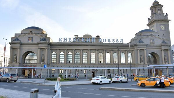 Киевский вокзал в Москве. Архивное фото