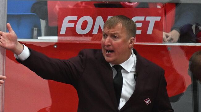 Хоккей. КХЛ. Матч Спартак - Амур