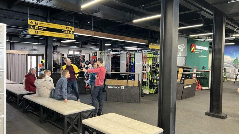 Сергей Цивилев дал старт работе удаленного багажного терминала в СТК Шерегеш