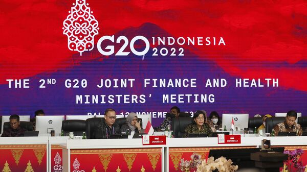 Встреча министров финансов и здравоохранения G20 в Нуса-Дуа, Бали, Индонезия