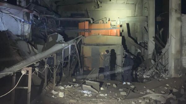 СК РФ на месте разрушения части котельной в Тоншаевском районе Нижегородской области