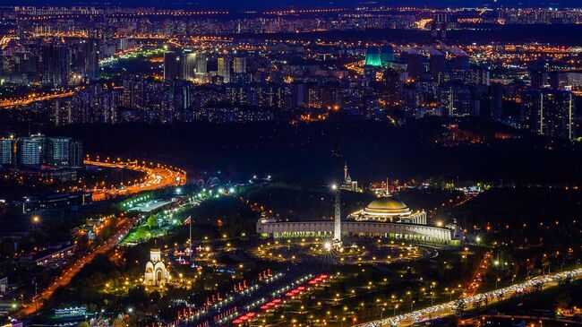 Парк Победы на Поклонной горе в Москве