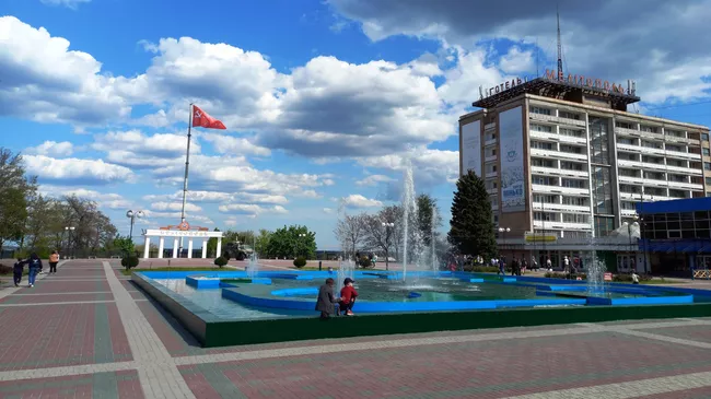 Центральная площадь Мелитополя