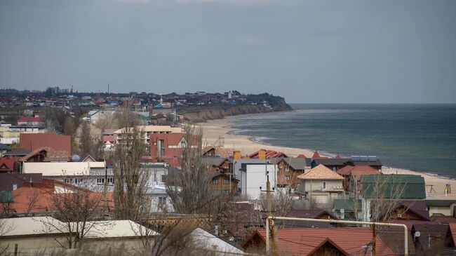 Вид береговой линии в Одессе