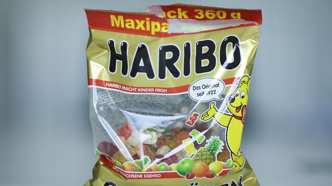 Упаковка с мармеладом Haribo