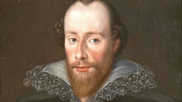 Прижизненный, как утверждается, портрет Уильяма Шекспира