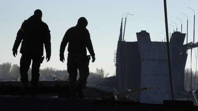 Военнослужащие ВСУ в Херсоне. Архивное фото