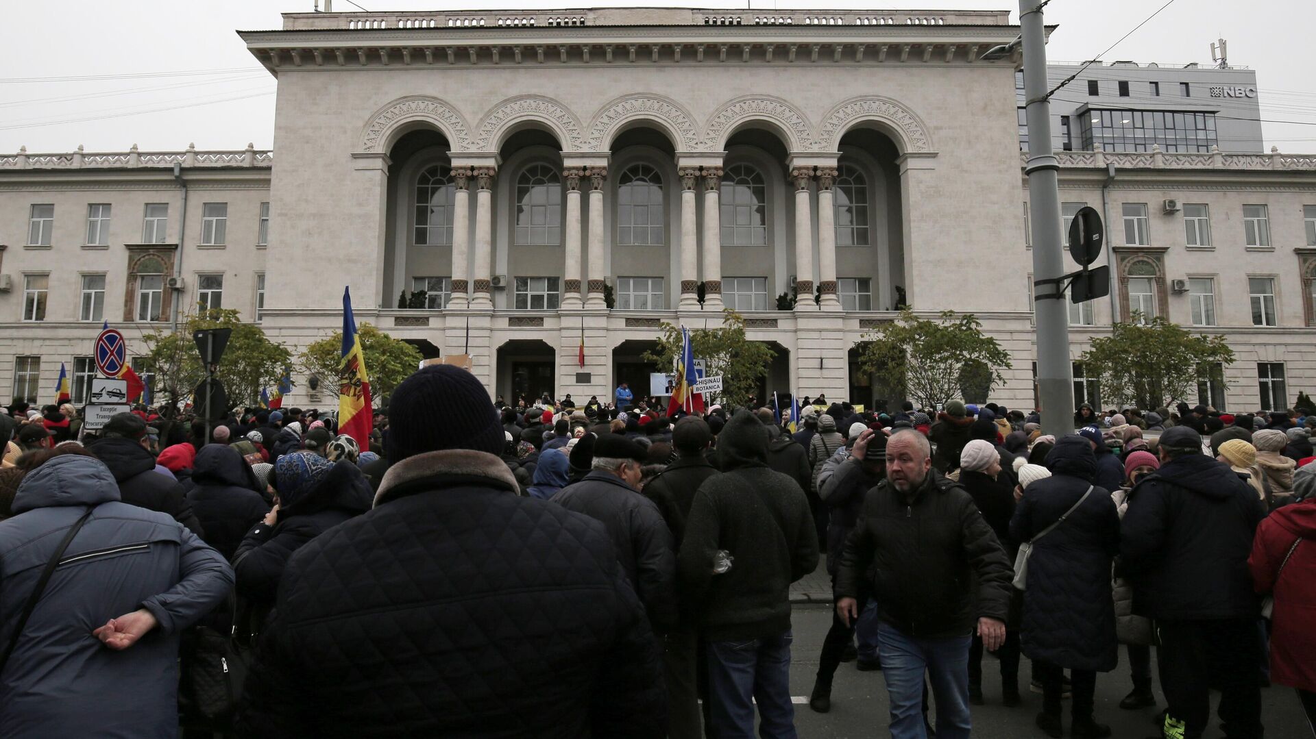 Участники акции протеста оппозиции в Кишиневе - РИА Новости, 1920, 01.12.2022
