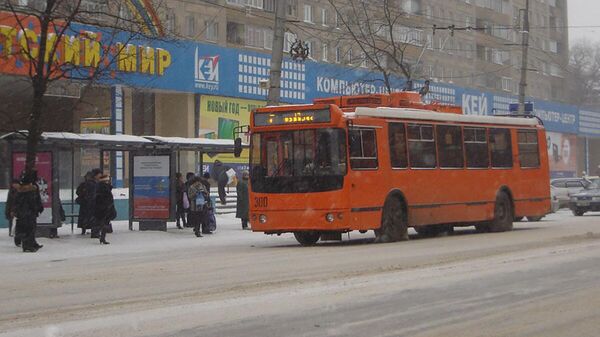 Троллейбус в Воронеже