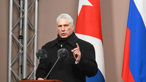 Президент Республики Куба Мигель Диас-Канель Бермудес