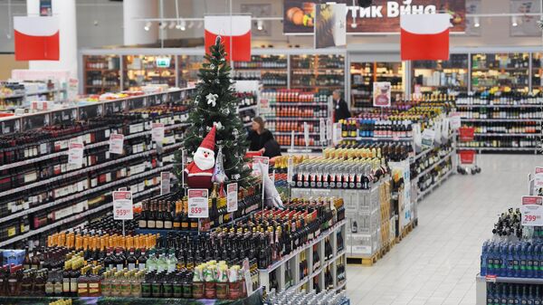 Продажа алкогольной продукции в гипермаркете Ашан в Москве