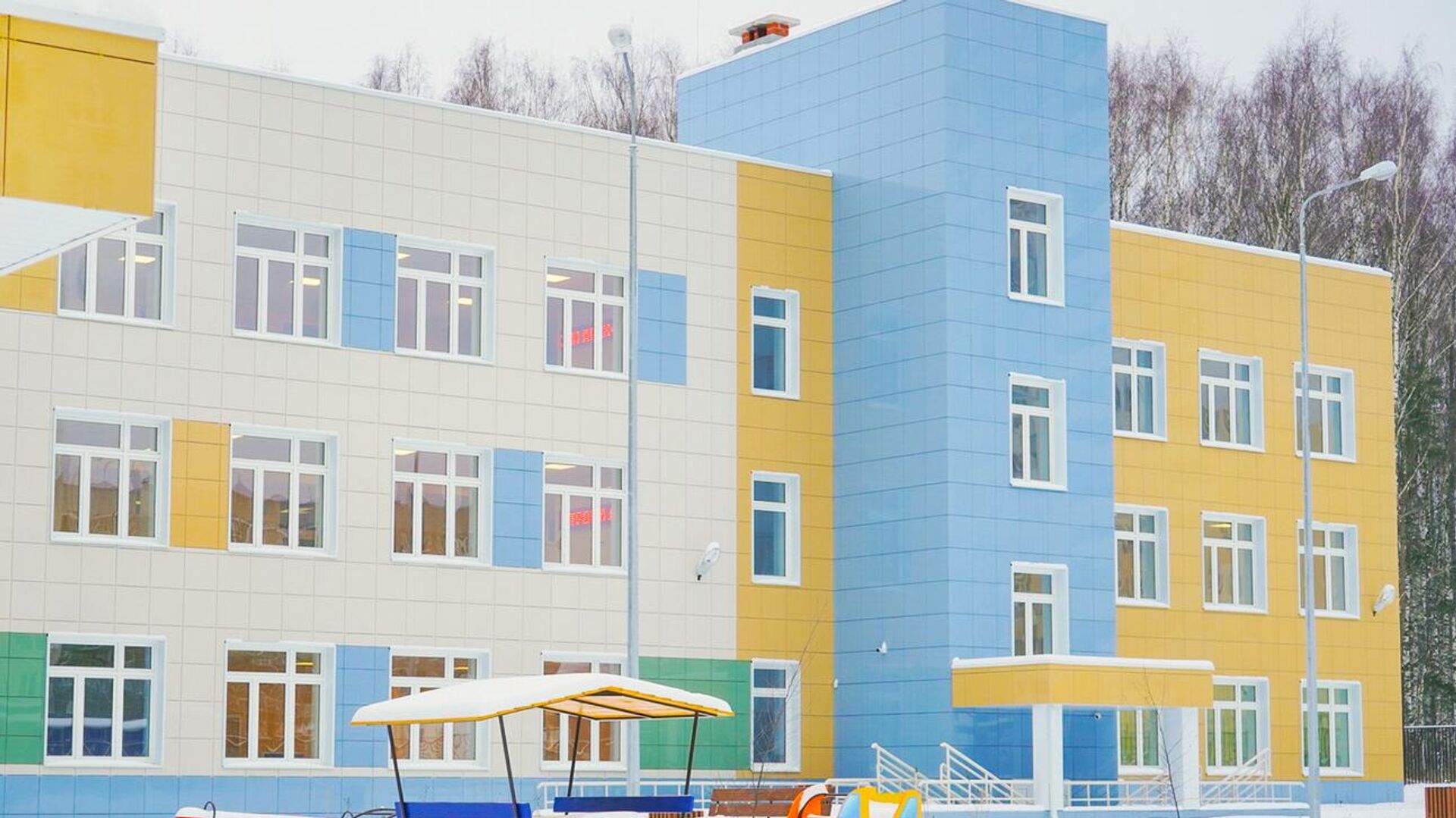 В Иванове построили новую начальную школу на 350 мест - РИА Новости, 1920, 23.11.2022
