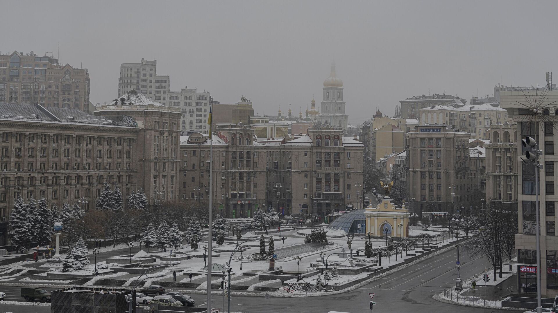 Площадь Независимости в Киеве - РИА Новости, 1920, 02.02.2023