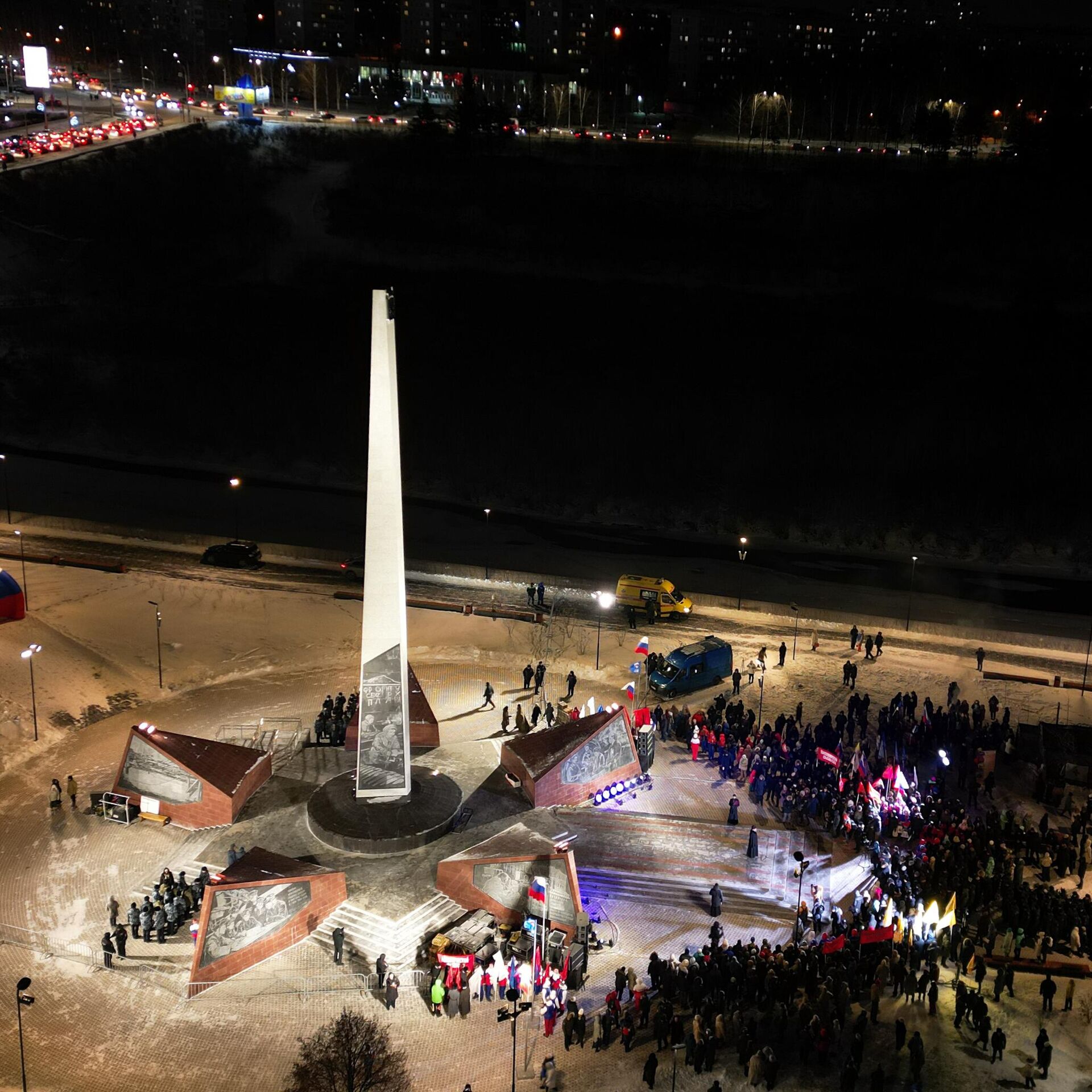 В Кемерово открыли стелу 