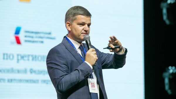 Генеральный директор Президентского фонда культурных инициатив Роман Карманов