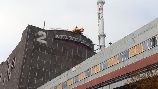 Второй энергоблок Запорожской атомной электростанции
