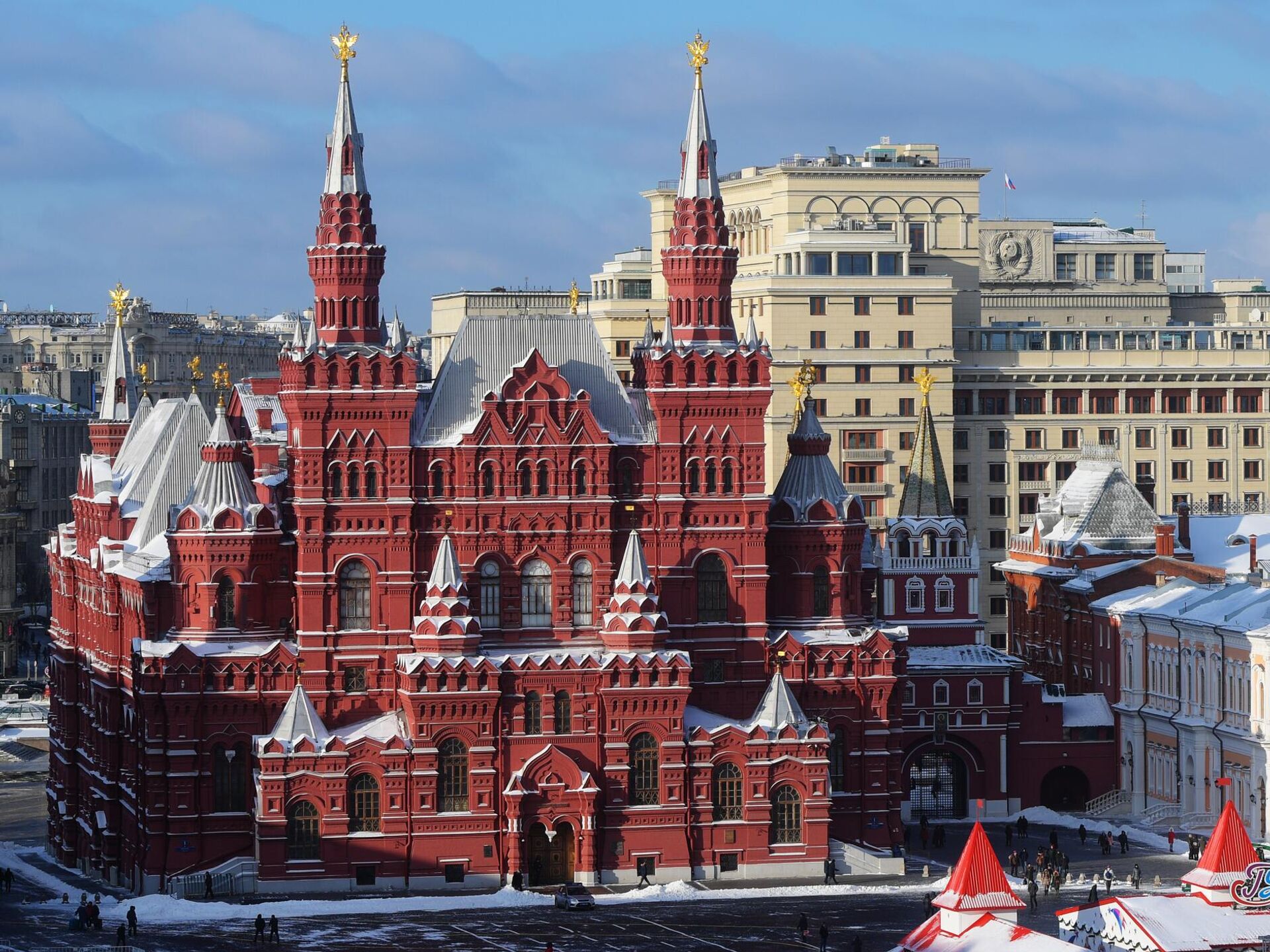 Строительство исторического музея в москве