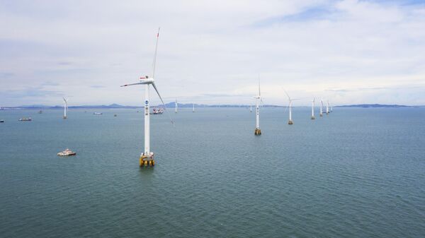 Ветрогенераторы для морской ветроэнергетической станции в Китае