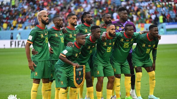 Игроки сборной Камеруна