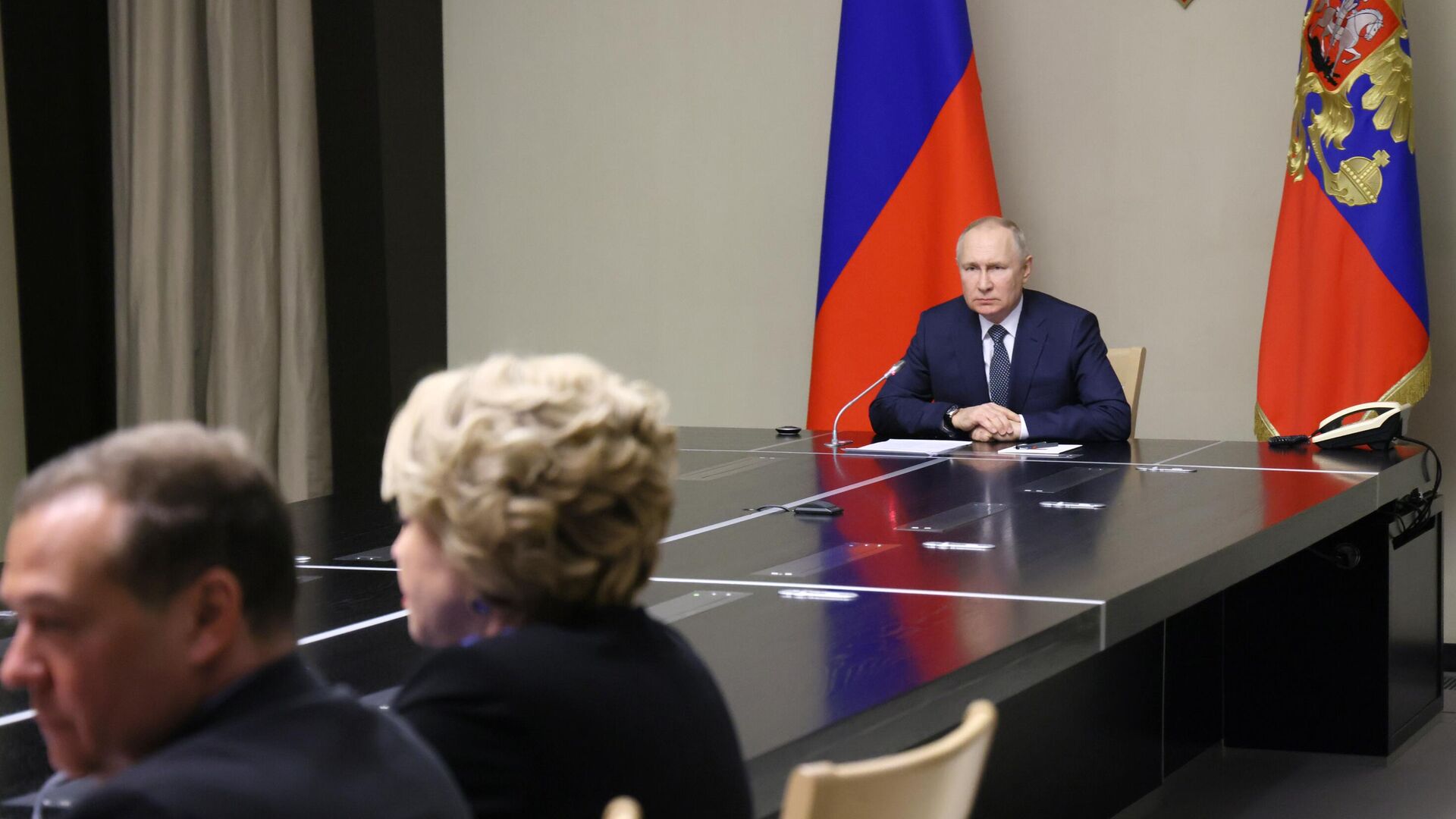 Владимир Путин проводит совещание с постоянными членами Совета безопасности - РИА Новости, 1920, 22.09.2023