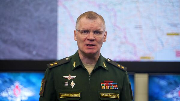 Конашенков об отраженных атаках ВСУ на Донецком направлении